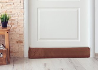 LIN - těsnící válec - Uni hnědá - 15x90cm