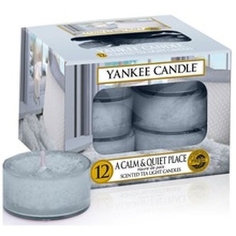 Yankee Candle Aromatické čajové svíčky A Calm & Quiet Place 12 x 9,8 g unisex