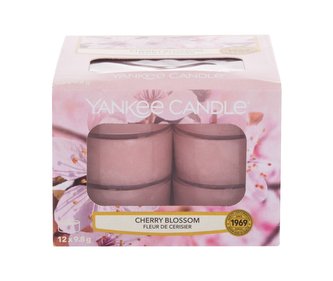 Yankee Candle Aromatické čajové svíčky Cherry Blossom 12 x 9,8 g unisex