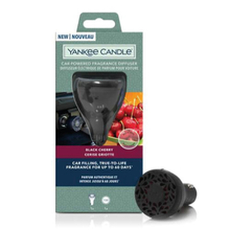 Yankee Candle Difuzér do autozapalovače Car Powered Black Cherry 1 ks unisex