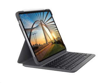Logitech Pouzdro s klávesnicí Slim Folio Pro for iPad Pro 11-inch, UK, Graphite