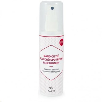 Alori čistič povrchů spotřební elektroniky 100ml s hadříkem z mikrovlákna Alori čistič povrchů spotřební elektroniky 100ml s hadříkem z mikrovlákna