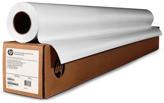 HP Coated Paper-610 mm x 45.7 m (24 in x 150 ft),  24 lb,  90 g/m2, C6019B