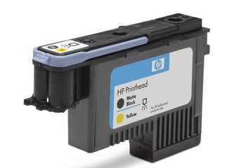 HP 72 Black matte + Yellow DJ Printhead, C9384A