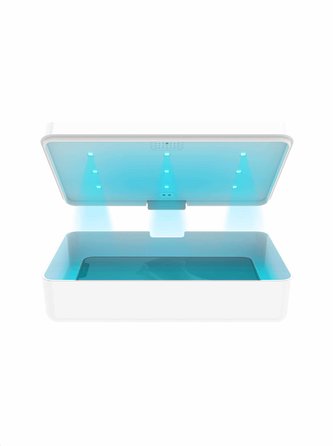 LYFRO dezinfekční pouzdro Air Capsule Pro UVC s bezdrátovým nabíjením, bílá