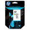 HP 17 Tri-color Ink Cart, 15 ml, C6625A