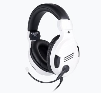 Bigben herní sluchátka s mikrofonem - bílé