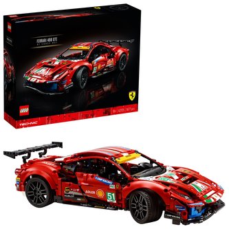 LEGO Technic 42125 Ferrari 488 GTE „AF Corse #51” LEGO Technic 42125 Ferrari 488 GTE „AF Corse #51”