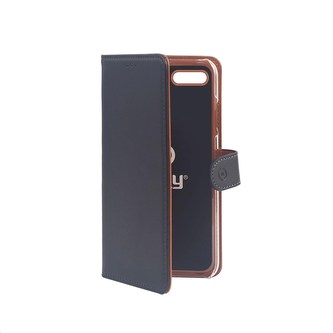 Celly pouzdro Wally s funkcí stojánku pro Honor 20/Huawei Nova 5T, černá