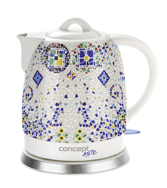 RK0020 Rychlovarná konvice keramická 1,5 l RK0020 Rychlovarná konvice keramická 1,5 l