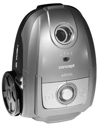 VP8073 Sáčkový vysavač 700 W Solido stříbrný VP8073 Sáčkový vysavač 700 W Solido stříbrný