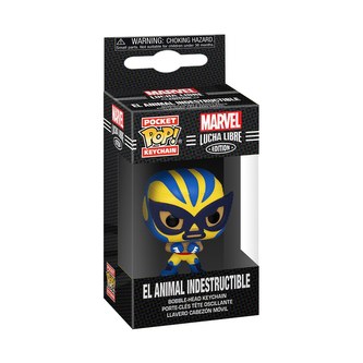 Funko POP Keychain: Marvel Luchadores- Wolverine