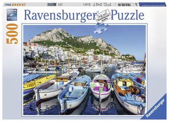 Ravensburger Puzzle - Barevný přístav 500 dílků