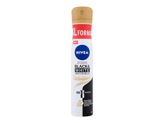 Nivea Antiperspirant ve spreji Black & White Invisible Silky Smooth (Anti-perspirant) 200 ml woman