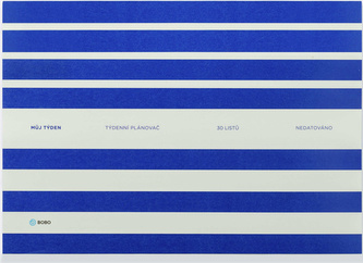 Nedatovaný plánovač Týdenní na šířku