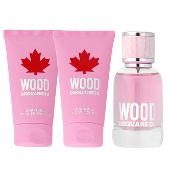 Dsquared2 Wood for Her EDT 50 ml + SG 50 ml + BL 50 ml W