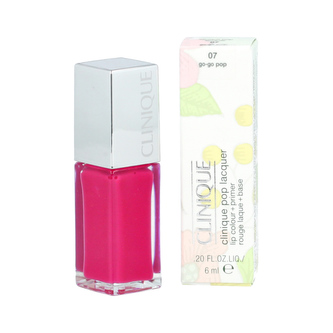 Clinique Pop Lacquer Lip Colour + Primer (07 Go-Go Pop) 6 ml