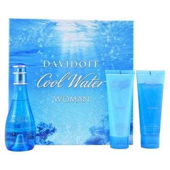Davidoff Cool Water W EDT 100ml + BL 75ml + SG 75ml