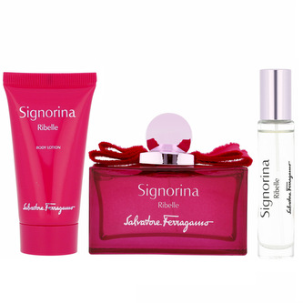 Salvatore Ferragamo Signorina Ribelle EDP 100 ml + EDP MINI 10 ml + BL 50 ml W