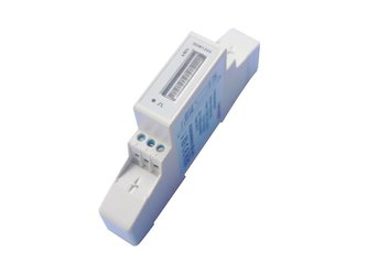 Elektroměr 1F na DIN lištu analogový