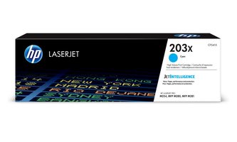 HP 203X High Yield Cyan Original LaserJet Toner Cartridge