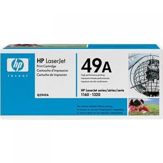 HP 49A Black LJ Toner Cart, 2 500 str, Q5949A
