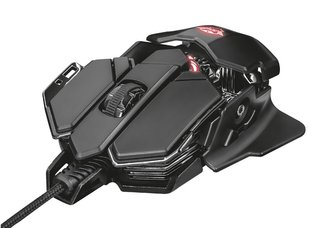 TRUST herní myš GXT 138 X-RAY ILLUMINATED GAMING MOUSE, black