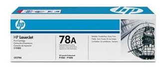 HP 78A Black LJ Toner Cart, 2 100 str, CE278A
