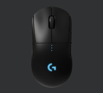 Logitech herní myš G PRO, Wireless Gaming Mouse, EER2, Black