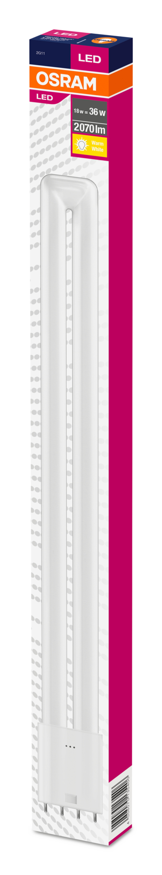 OSRAM DULUX L LED 18W 830 HF 2G11 2300lm 3000K (CRI >80) 30000h A++ (Krabička 1ks)