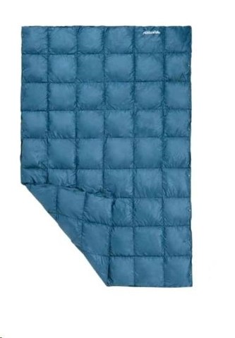 Naturehike multifunkční cestovní péřová deka - modrá