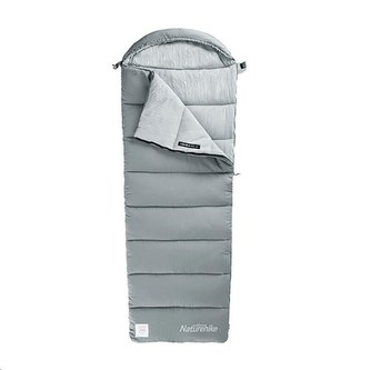 Naturehike pratelný spacák M300 bavlněný 1500g - šedý