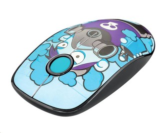 TRUST Myš Sketch Wireless Silent Click Mouse - blue