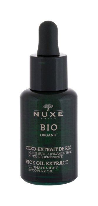 NUXE Bio Organic Pleťové sérum Rice Oil Extract 30 ml Night pro ženy