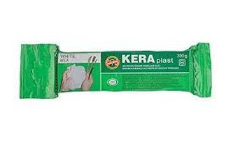 Koh-i-noor modelovací hmota KERAPLAST - bílá 300g Koh-i-noor modelovací hmota KERAPLAST - bílá 300g