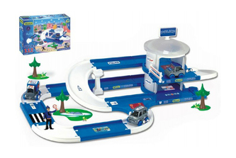 Stavebnice WADER KID CARS 3D policie