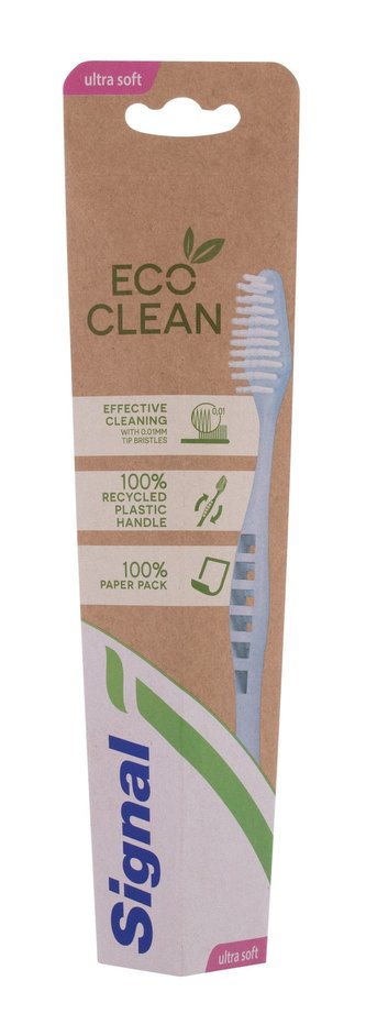 Signal Eco Clean Zubní kartáček 1 ks Ultra Soft unisex