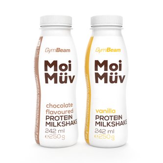 MoiMüv Protein Milkshake - GymBeam - čokoláda