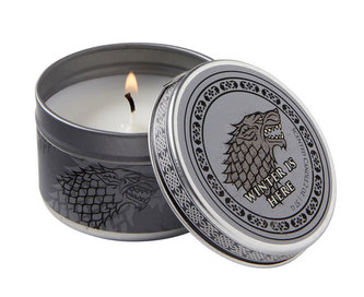 Plechová svíčka Game of Thrones - Stark