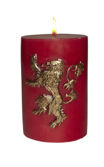 Vyřezávaná svíčka Game of Thrones - Lannister