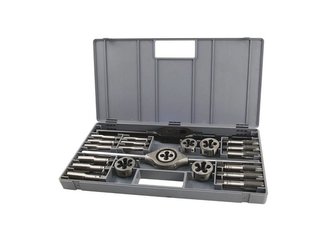 Závitníky a závitová očka M12-M20, sada 23ks, M12-M14-M16-M18-M20, EXTOL PREMIUM