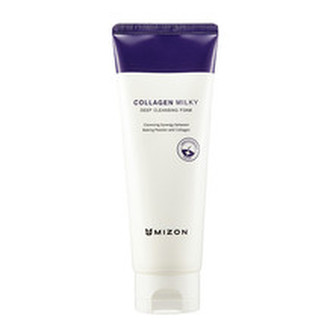Mizon Denní čisticí obličejová pěna Collagen Milky (Deep Cleansing Foam) 150 ml woman