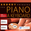 Akordy příručka pro piano a keyboard