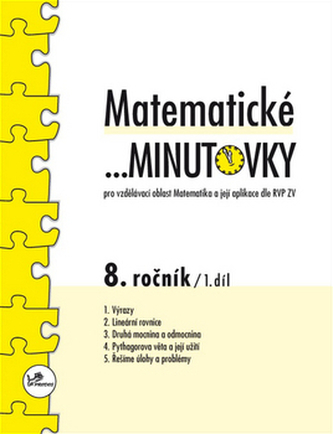 Matematické minutovky pro 8. ročník - 1. díl