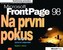 MS Front Page 98 - Na první