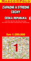 ČR 1 Západní a střední Čechy 1:200 000