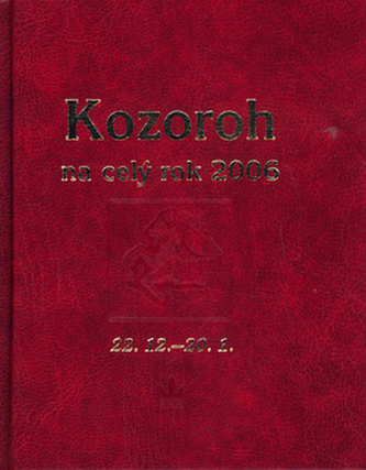 Horoskopy na celý rok 2006 Kozoroh