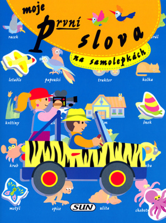 Moje první slova na samolepkách