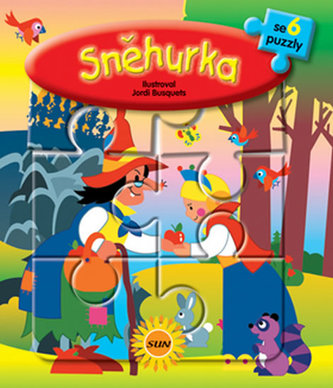 Sněhurka 6x puzzle
