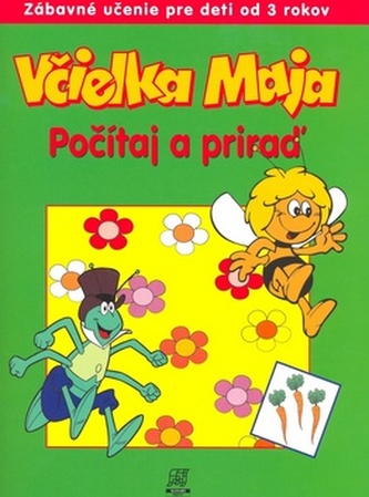 Včielka Maja Počítaj a priraď